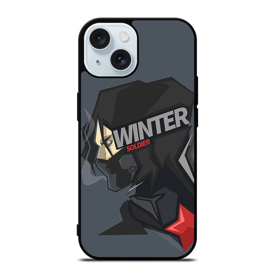 WINTER SOLDIER CLIPART iPhone 15 Case Cover