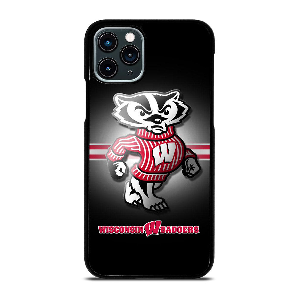 WISCONSIN BADGERS FOOTBALL 1 iPhone 11 Pro Case Cover