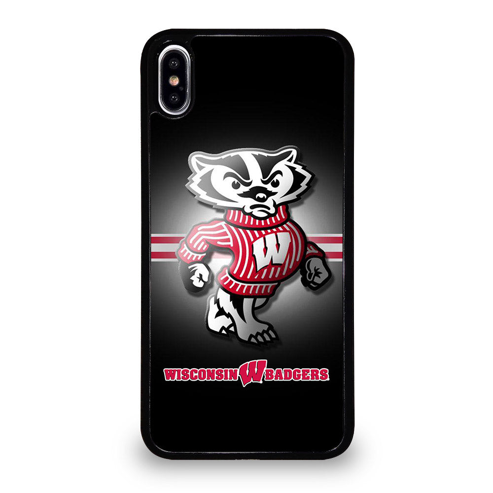 WISCONSIN BADGERS FOOTBALL 1 iPhone XS Max Case Cover