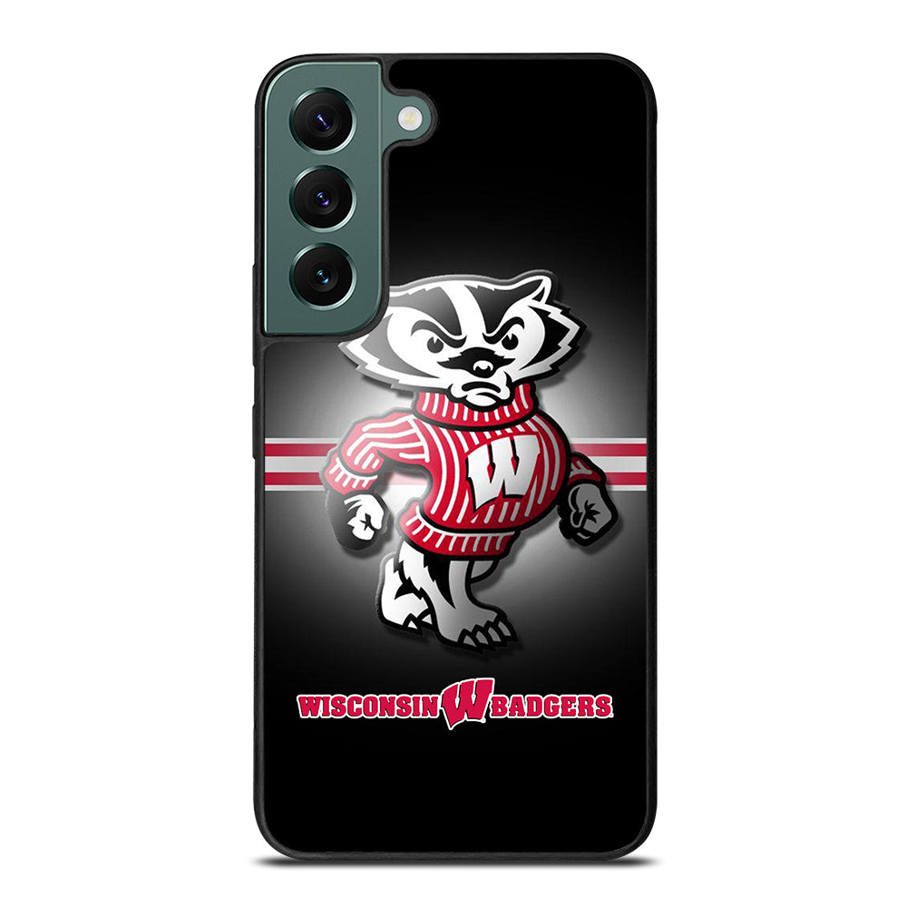 WISCONSIN BADGERS FOOTBALL 1 Samsung Galaxy S22 Case Cover