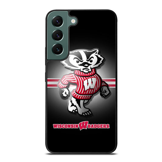 WISCONSIN BADGERS FOOTBALL 1 Samsung Galaxy S22 Case Cover