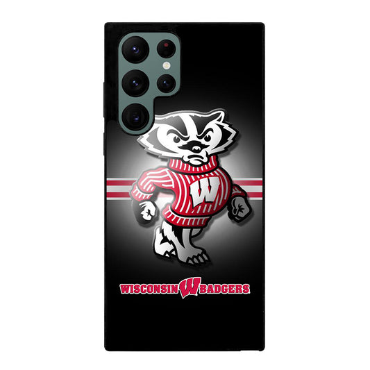 WISCONSIN BADGERS FOOTBALL 1 Samsung Galaxy S22 Ultra Case Cover