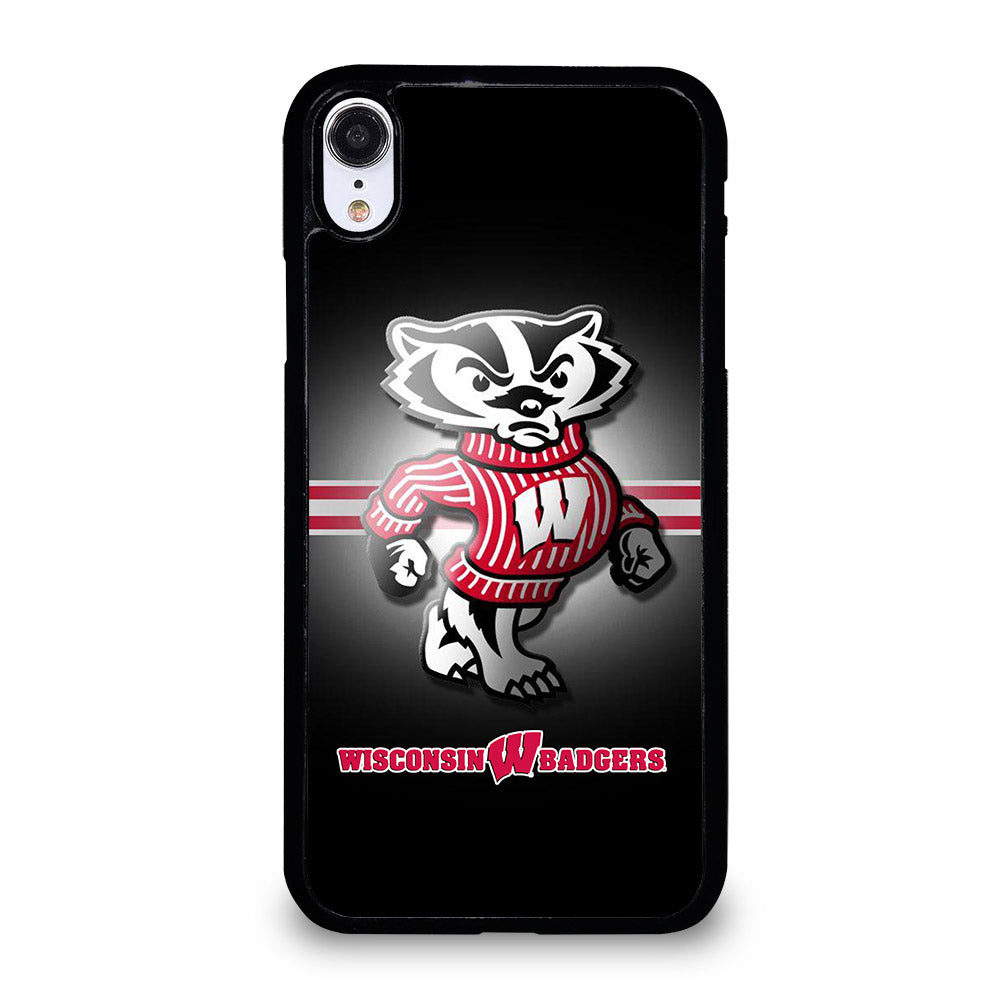 WISCONSIN BADGERS FOOTBALL 1 iPhone XR Case Cover