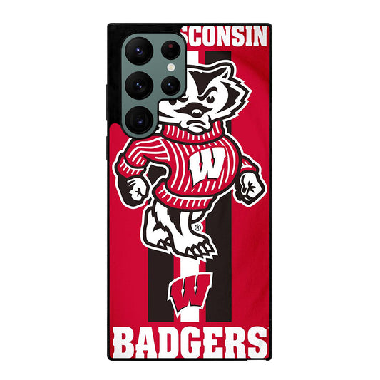 WISCONSIN BADGERS FOOTBALL 2 Samsung Galaxy S22 Ultra Case Cover