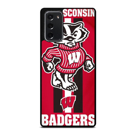 WISCONSIN BADGERS FOOTBALL 2 Samsung Galaxy Note 20 Case Cover