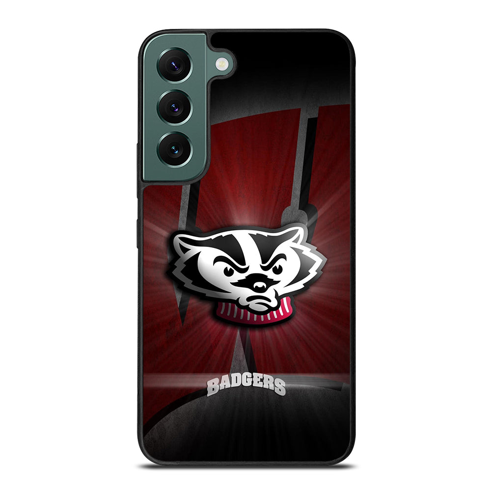 WISCONSIN BADGERS FOOTBALL 3 Samsung Galaxy S22 Case Cover