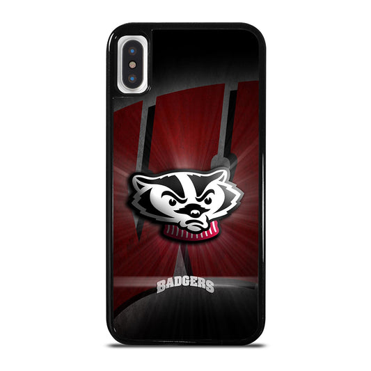 WISCONSIN BADGERS FOOTBALL 3 iPhone X / XS Case Cover