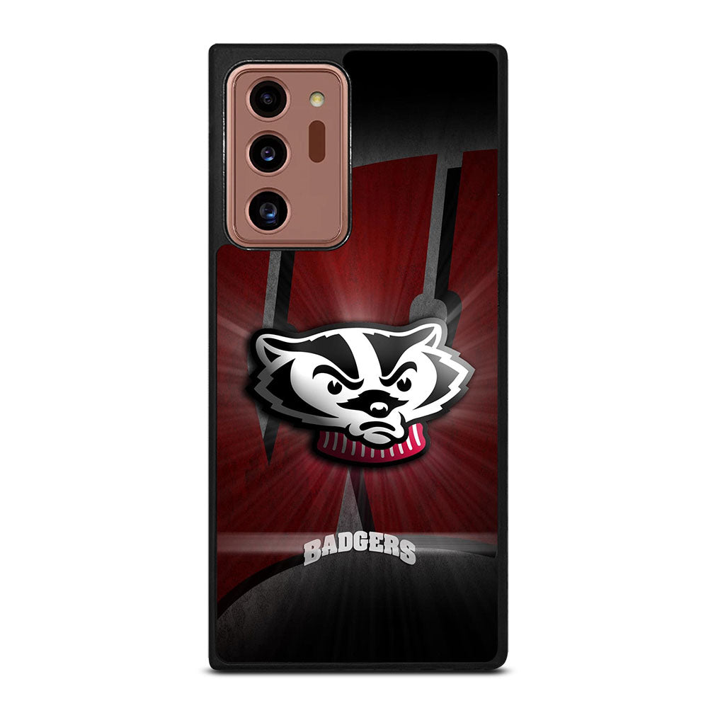 WISCONSIN BADGERS FOOTBALL 3 Samsung Galaxy Note 20 Ultra Case Cover