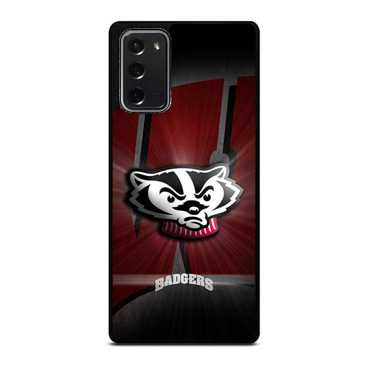 WISCONSIN BADGERS FOOTBALL 3 Samsung Galaxy Note 20 Case Cover