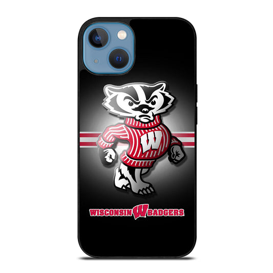 WISCONSIN BADGERS FOOTBALL 1 iPhone 13 Case Cover