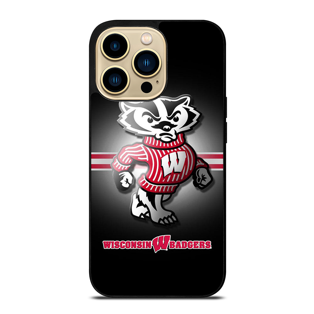 WISCONSIN BADGERS FOOTBALL 1 iPhone 14 Pro Max Case Cover