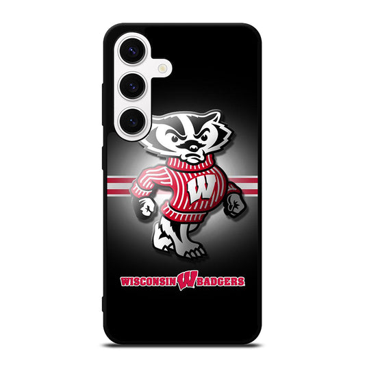 WISCONSIN BADGERS FOOTBALL 1 Samsung Galaxy S24 Case Cover