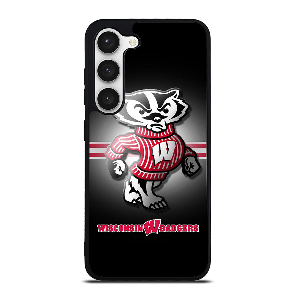 WISCONSIN BADGERS FOOTBALL 1 Samsung Galaxy S23 Case Cover