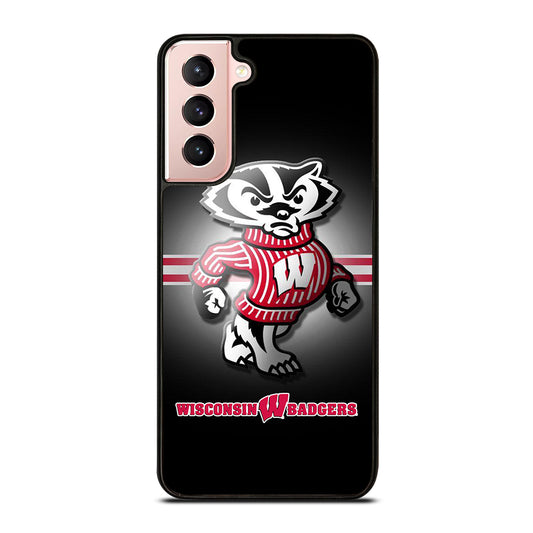 WISCONSIN BADGERS FOOTBALL 1 Samsung Galaxy S21 Case Cover