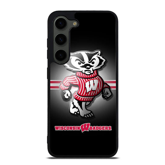 WISCONSIN BADGERS FOOTBALL 1 Samsung Galaxy S23 Plus Case Cover