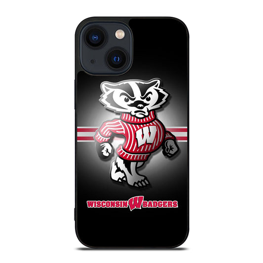 WISCONSIN BADGERS FOOTBALL 1 iPhone 14 Plus Case Cover