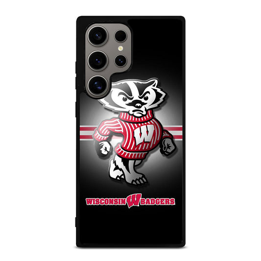 WISCONSIN BADGERS FOOTBALL 1 Samsung Galaxy S24 Ultra Case Cover