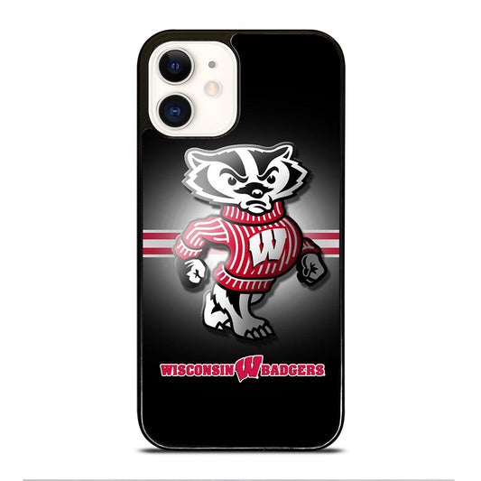 WISCONSIN BADGERS FOOTBALL 1 iPhone 12 Case Cover