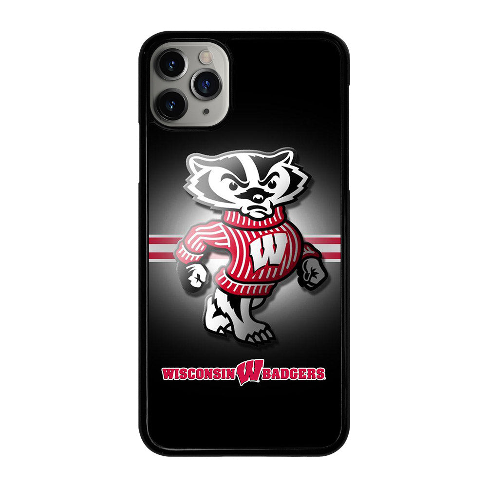WISCONSIN BADGERS FOOTBALL 1 iPhone 11 Pro Max Case Cover
