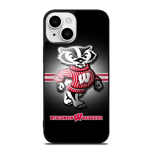 WISCONSIN BADGERS FOOTBALL 1 iPhone 13 Mini Case Cover