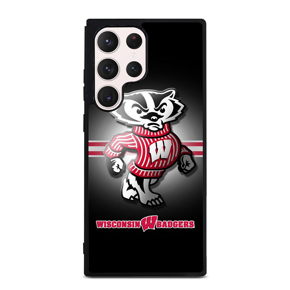 WISCONSIN BADGERS FOOTBALL 1 Samsung Galaxy S23 Ultra Case Cover