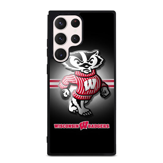 WISCONSIN BADGERS FOOTBALL 1 Samsung Galaxy S23 Ultra Case Cover