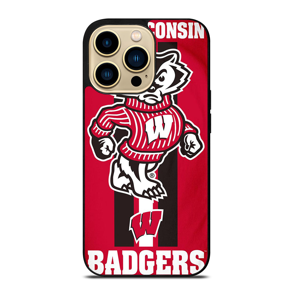 WISCONSIN BADGERS FOOTBALL 2 iPhone 14 Pro Max Case Cover