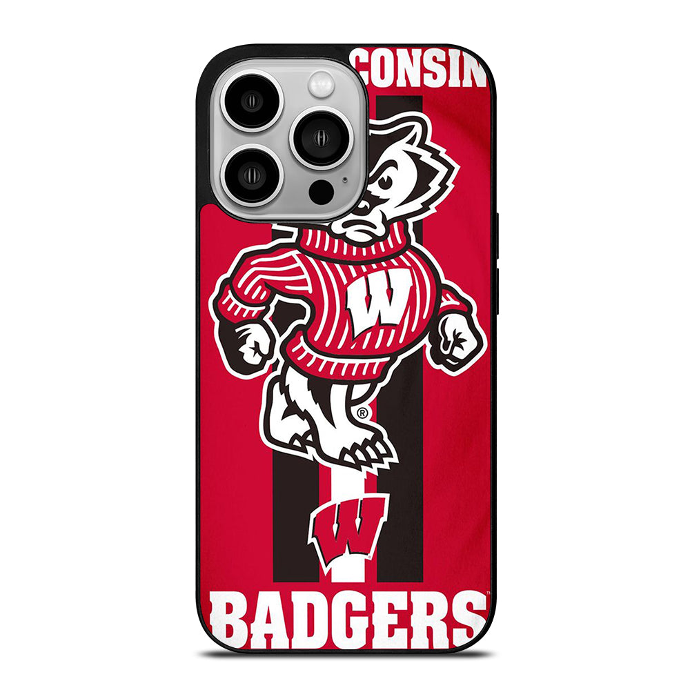WISCONSIN BADGERS FOOTBALL 2 iPhone 14 Pro Case Cover