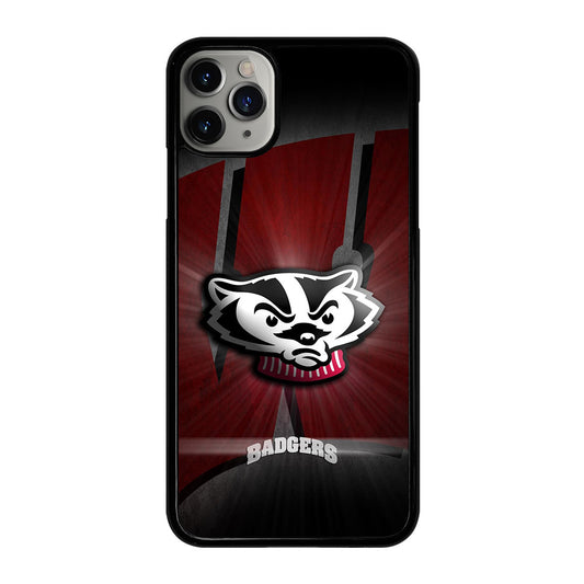 WISCONSIN BADGERS FOOTBALL 3 iPhone 11 Pro Max Case Cover