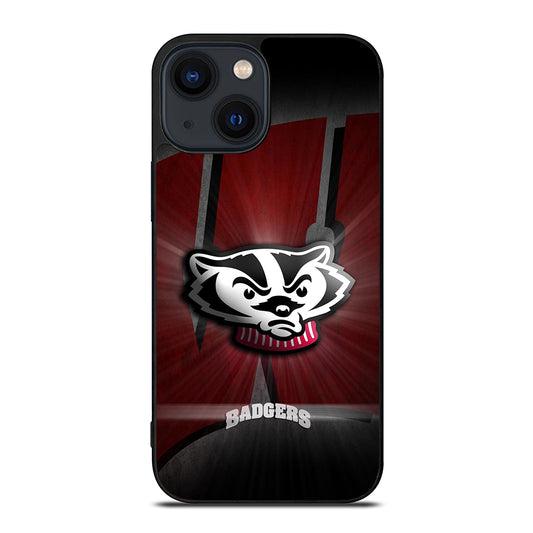 WISCONSIN BADGERS FOOTBALL 3 iPhone 14 Plus Case Cover