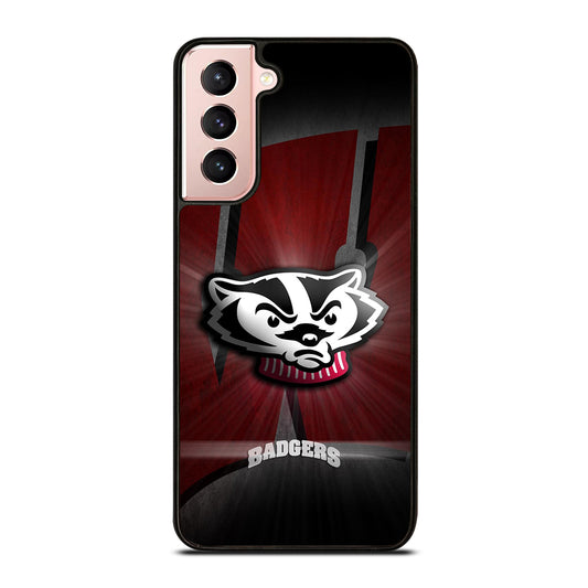 WISCONSIN BADGERS FOOTBALL 3 Samsung Galaxy S21 Case Cover