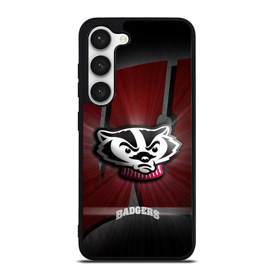 WISCONSIN BADGERS FOOTBALL 3 Samsung Galaxy S23 Case Cover