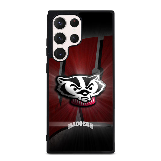 WISCONSIN BADGERS FOOTBALL 3 Samsung Galaxy S23 Ultra Case Cover