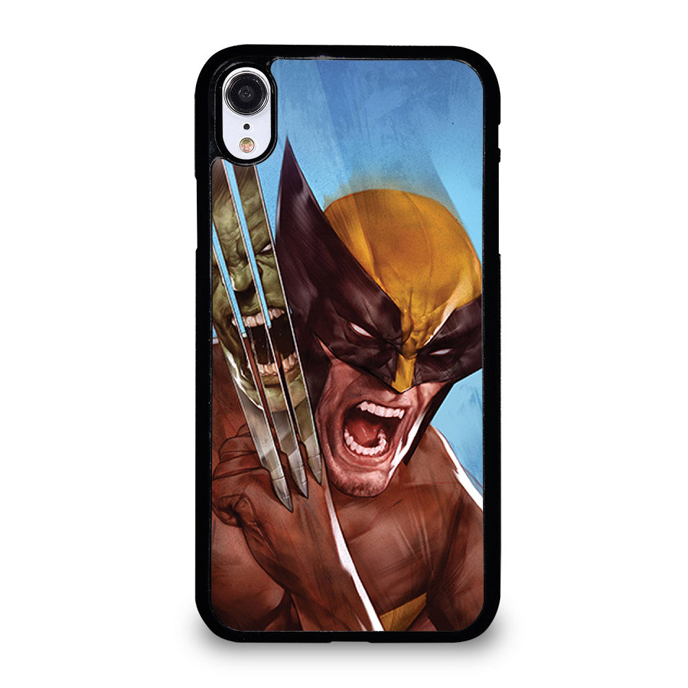 WOLVERINE VS HULK MARVEL iPhone XR Case Cover