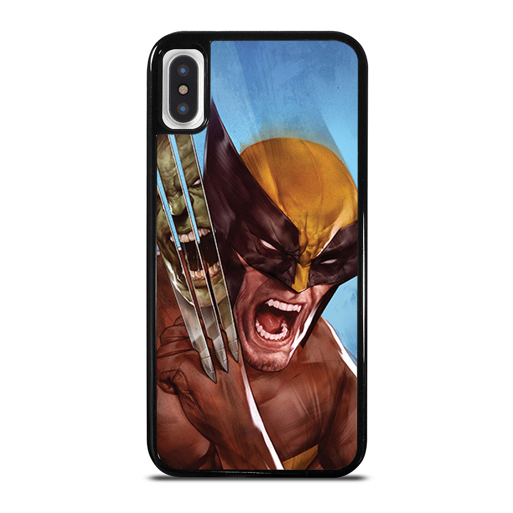 WOLVERINE VS HULK MARVEL iPhone X / XS Case Cover