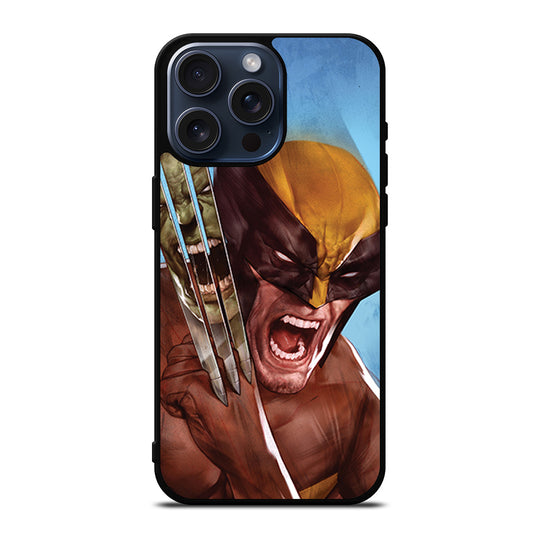 WOLVERINE VS HULK MARVEL iPhone 15 Pro Max Case Cover