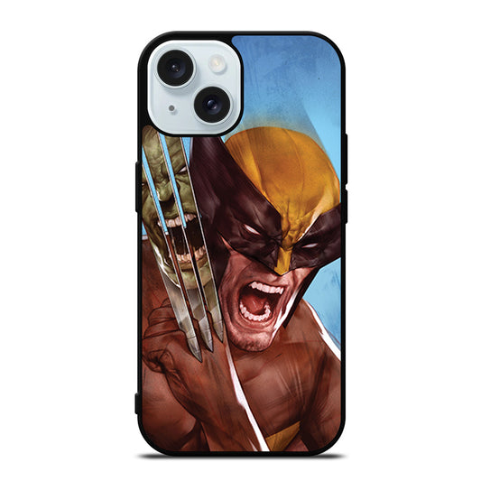 WOLVERINE VS HULK MARVEL iPhone 15 Case Cover