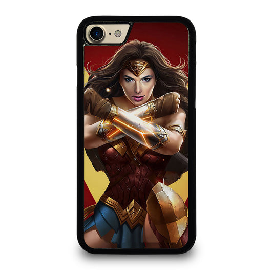 WONDER WOMAN SUPERHERO DC 3 iPhone 7 / 8 Case Cover