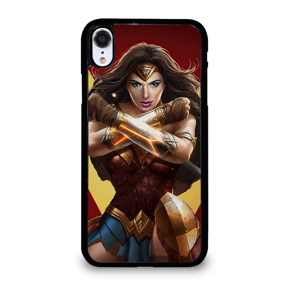 WONDER WOMAN SUPERHERO DC 3 iPhone XR Case Cover