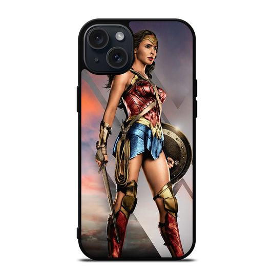 WONDER WOMAN SUPERHERO DC 2 iPhone 15 Plus Case Cover