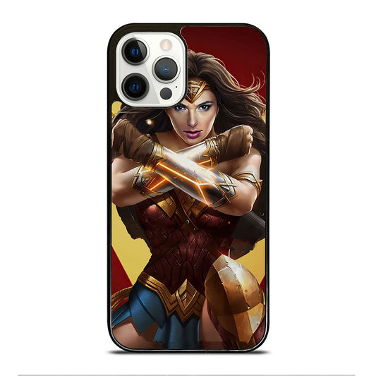 WONDER WOMAN SUPERHERO DC 3 iPhone 12 Pro Case Cover
