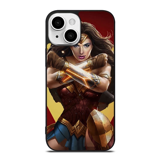 WONDER WOMAN SUPERHERO DC 3 iPhone 13 Mini Case Cover