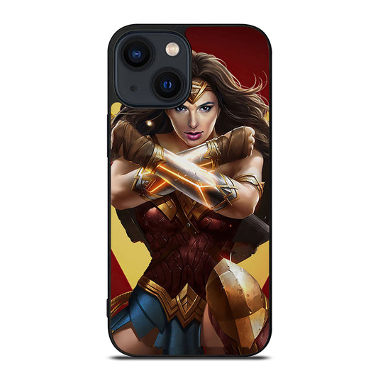 WONDER WOMAN SUPERHERO DC 3 iPhone 14 Plus Case Cover