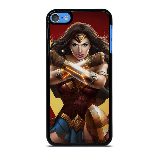 WONDER WOMAN SUPERHERO DC 3 iPod Touch 7 Case Cover