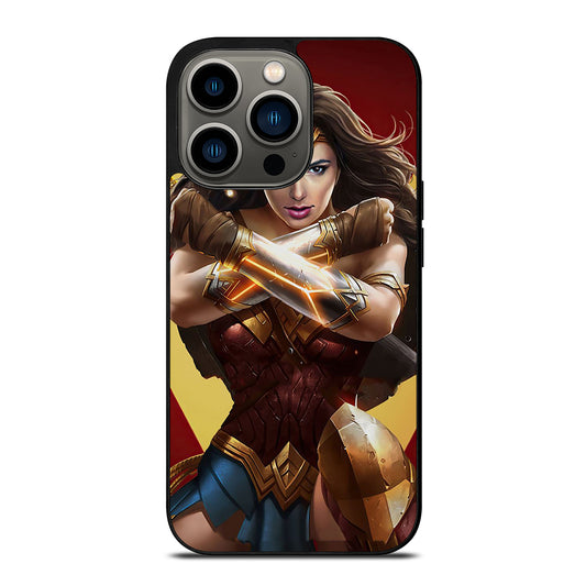 WONDER WOMAN SUPERHERO DC 3 iPhone 13 Pro Case Cover