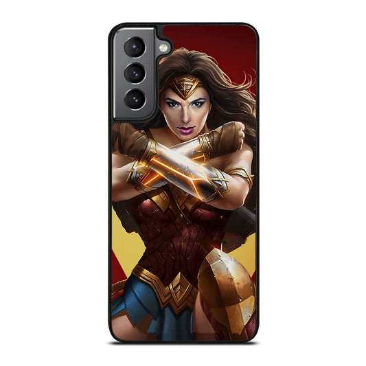 WONDER WOMAN SUPERHERO DC 3 Samsung Galaxy S21 Plus Case Cover
