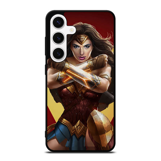 WONDER WOMAN SUPERHERO DC 3 Samsung Galaxy S24 Case Cover