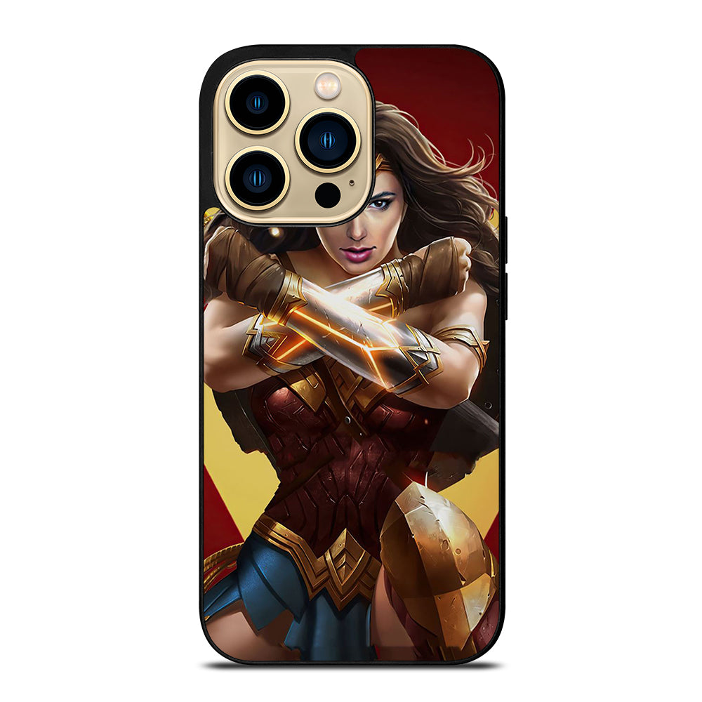 WONDER WOMAN SUPERHERO DC 3 iPhone 14 Pro Max Case Cover