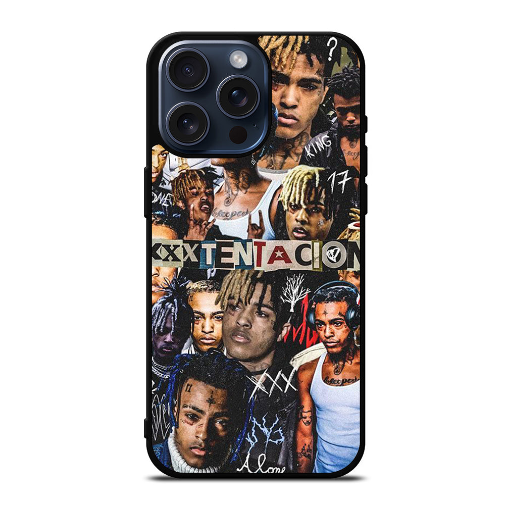 XXXTENTACION COLLAGE iPhone 15 Pro Max Case Cover