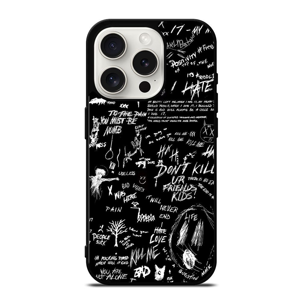 XXXTENTACION QUOTE iPhone 15 Pro Case Cover